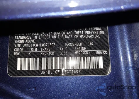 2020 Nissan Rogue Sport Sv Awd Xtronic Cvt z USA, uszkodzony, nr VIN JN1BJ1CW1LW371507